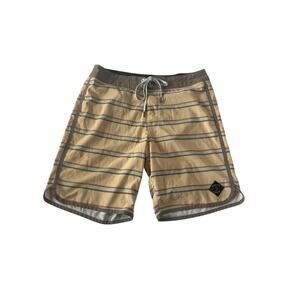 Salty Crew Board Shorts Beach Swim Surfing Quick Dry Multi Stretch Size 30 #5060